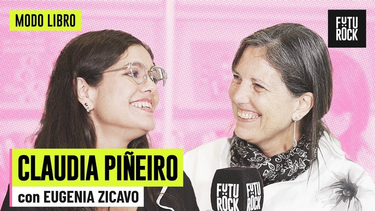 CLAUDIA PI&Ntilde;EIRO en MODO LIBRO con EUGENIA ZICAVO