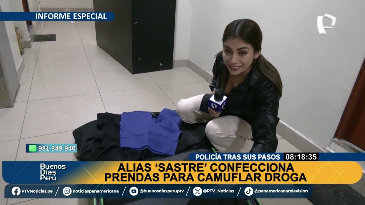 Cae pareja con droga camuflada en prendas: Alias 'El Sastre' diseñaba ropa para burriers