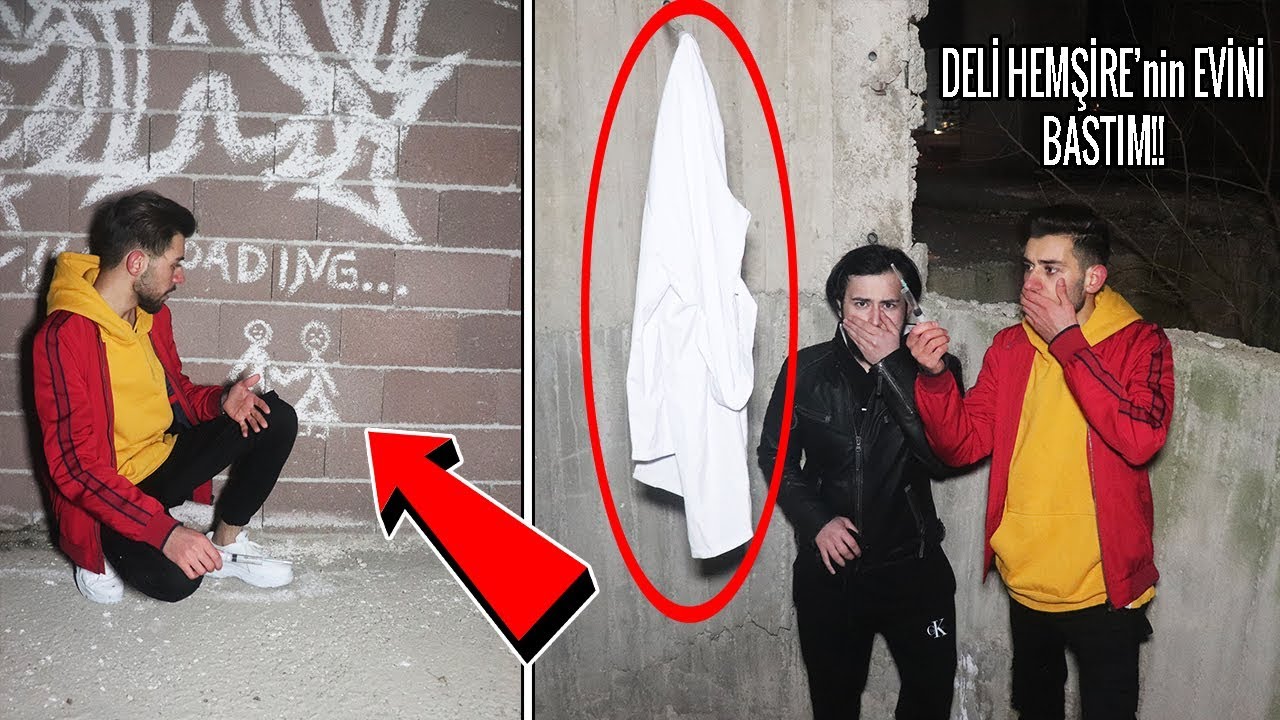 DELİ HEMŞİRE 'NİN EVİNİ BASTIM! (nolur yardım edin 😱)
