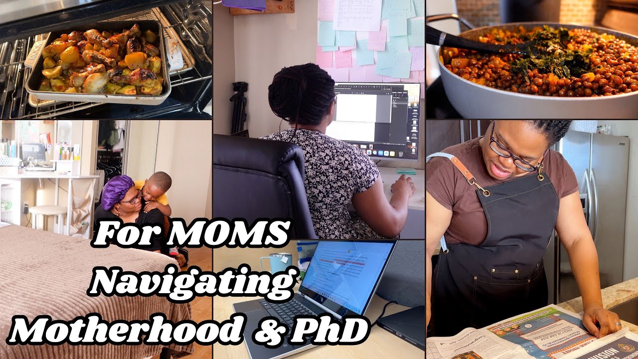 PhD and Motherhood, 7 TIPS on effective management of both PhD student mom of four |Days in the life