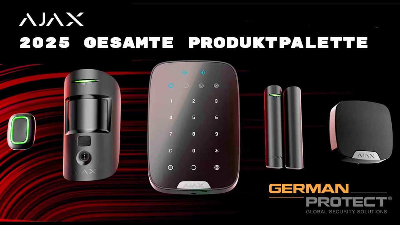 Ajax Systems gesamte Produktpalette 2025 #ajaxsystems #alarmanlage #ajaxkamera #germanprotect