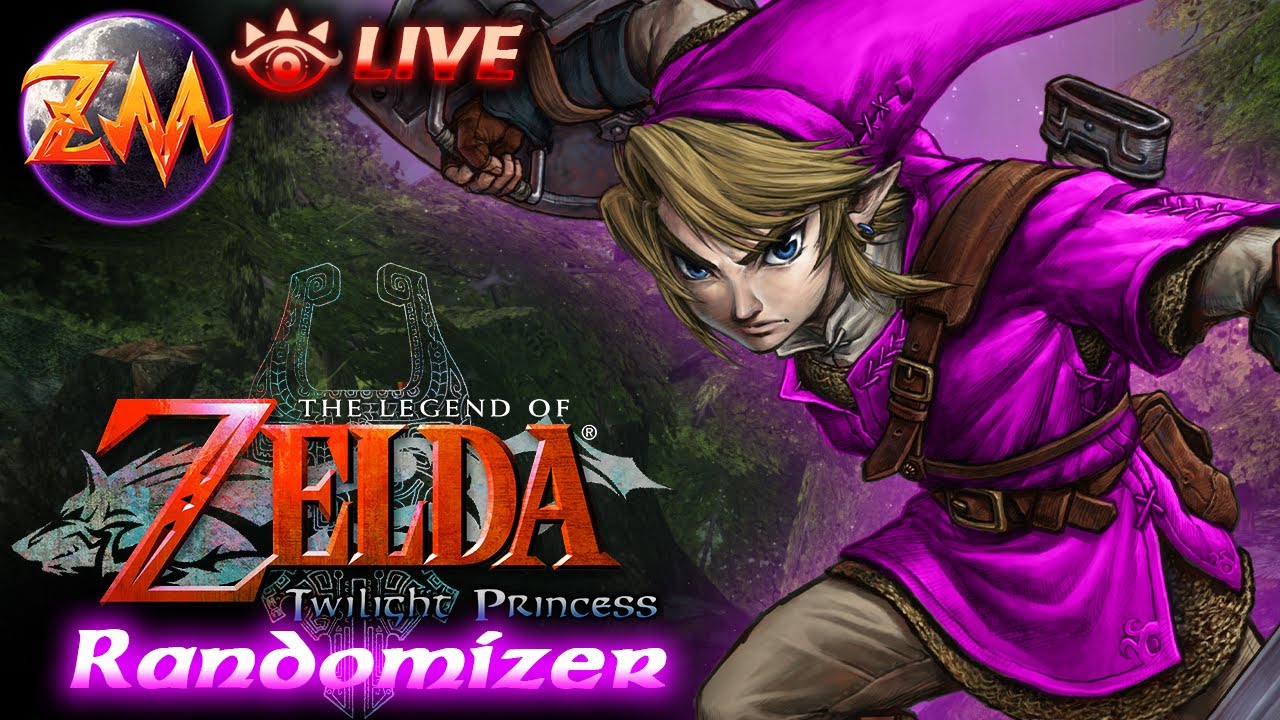 Twilight Princess Randomizer LIVE! FIRST TIME - The Rose Warrior!?
