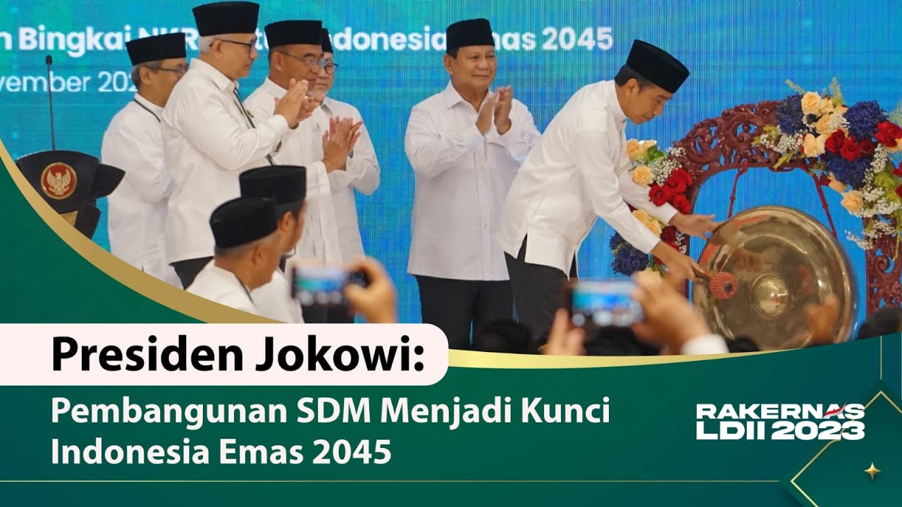 LIVE : Pembukaan RAKERNAS LDII 2023 oleh Presiden Joko Widodo