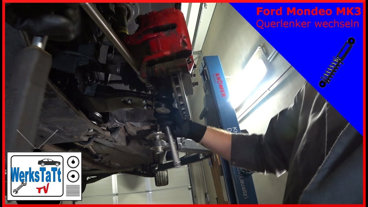 ►Ford Mondeo MK3◄ Querlenker wechseln ◢WERKSTATT-TV◣