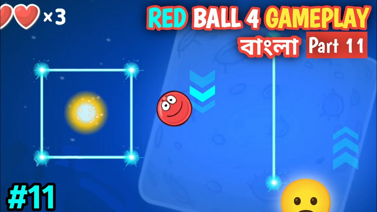 RED BALL 4 GAMEPLAY বাংলা | Levels 57 - 59 | #11