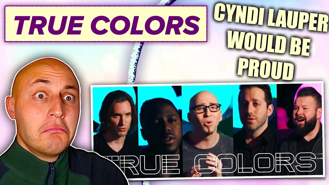 TRUE COLORS - VOICEPLAY (Cyndi Lauper acapella cover) *reaction & analysis*