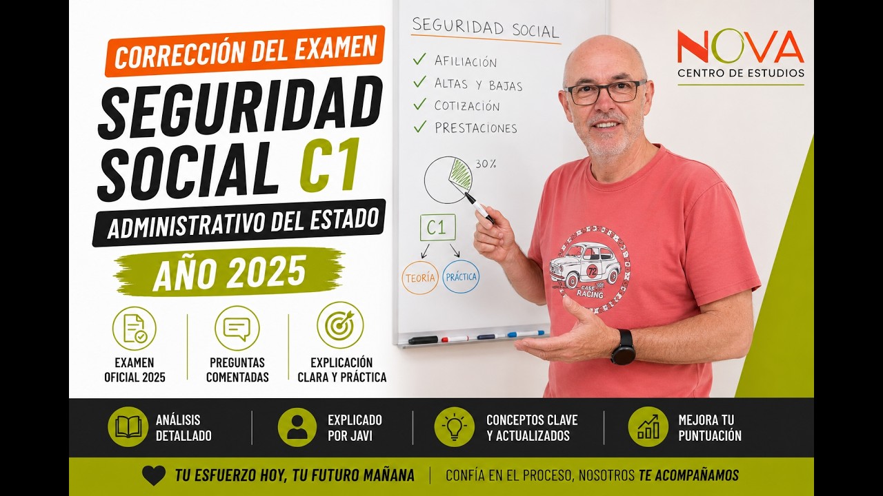 Corrección Examen Seguridad Social 13 2025