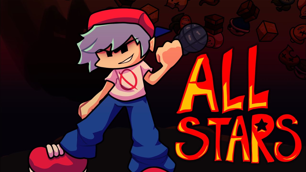 All Stars (Alt ending) FNF Visualizer | Twistemix V2 Fan-made Art-thing