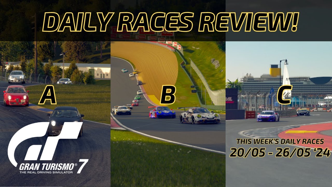 Gran Turismo 7 - This Week's Daily Races Review GT7