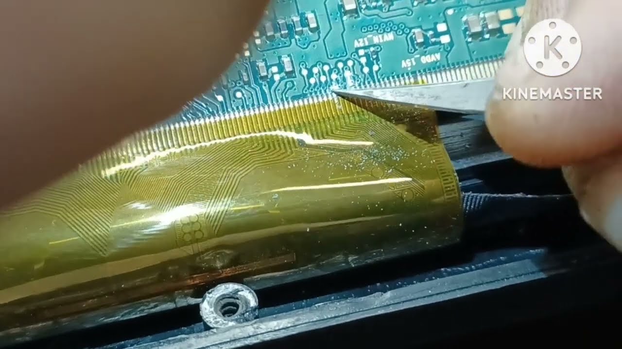 Simpling tips  kung paano malalaman kung may leakage ang gate or clocking signal sa led tv