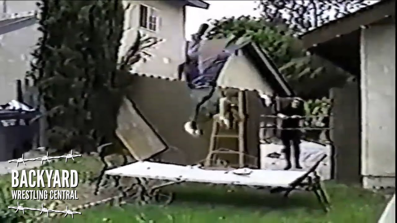 Backyard Wrestling In The News Featuring SWC | FOX 11 Los Angeles Ch. 11 News (1998)
