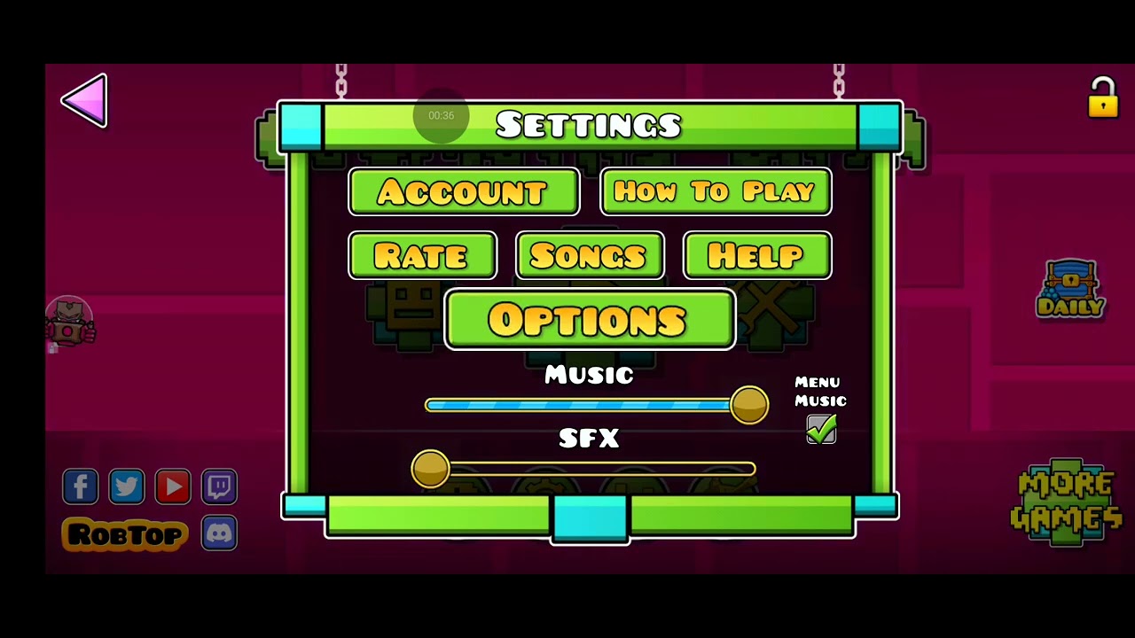 Что делать если у вас пропала кнопочка поиска в игре Geometry Dash