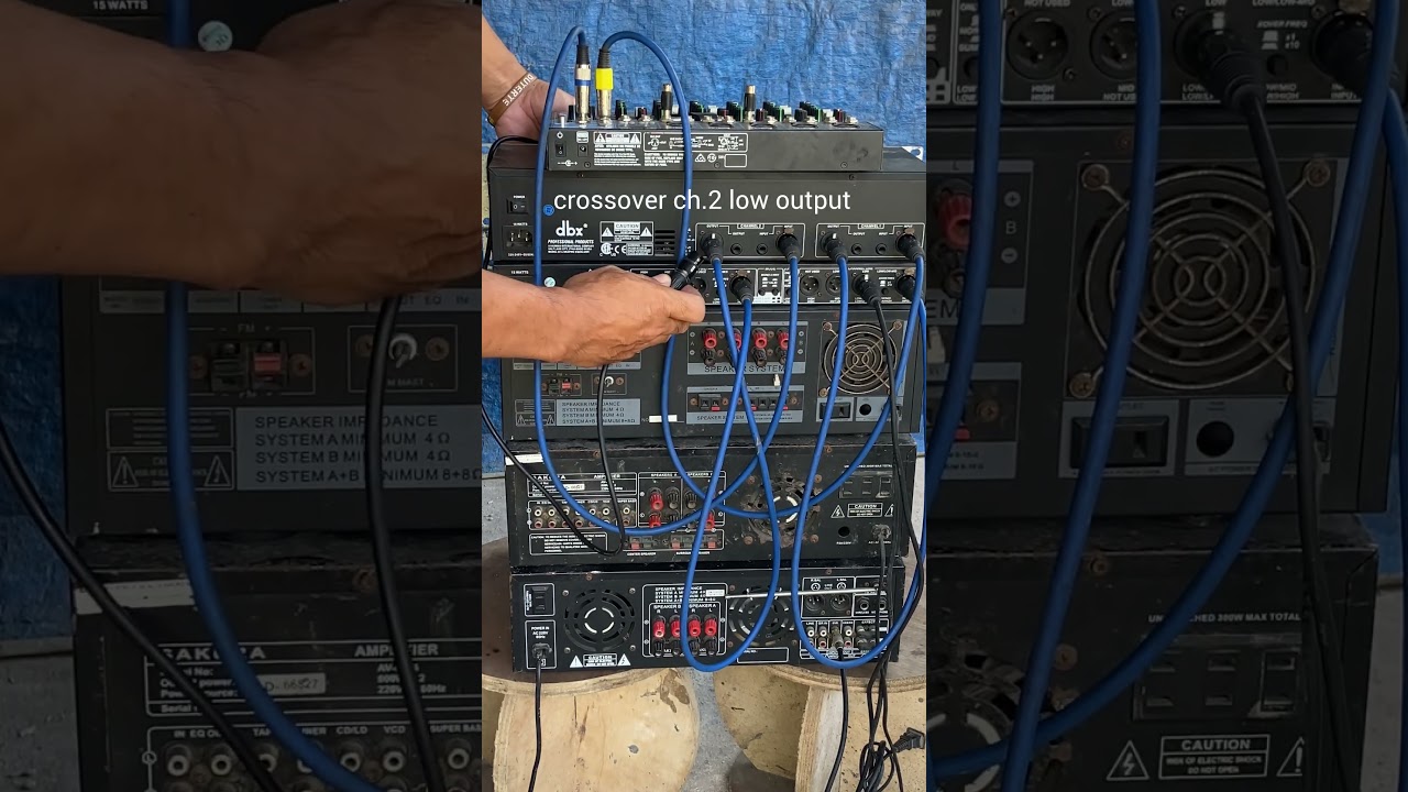 stereo 3-way connection