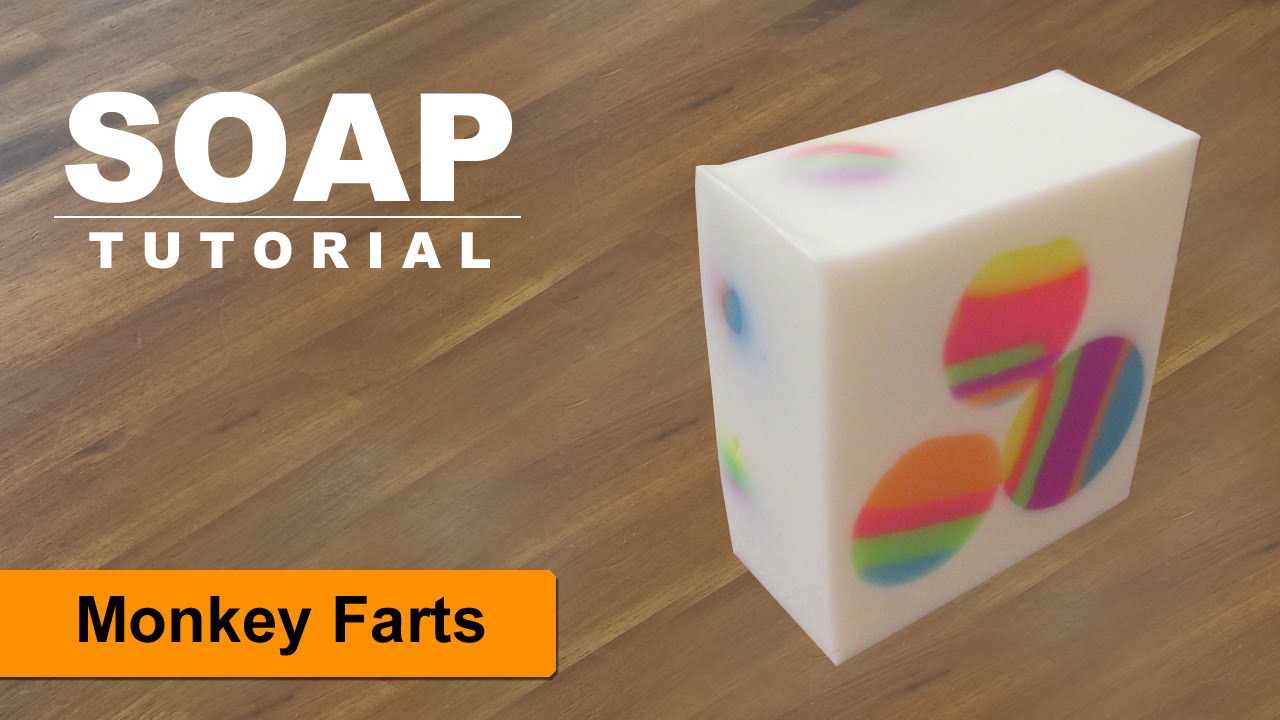 Monkey Farts #3, Melt and Pour Soap, DIY Soap