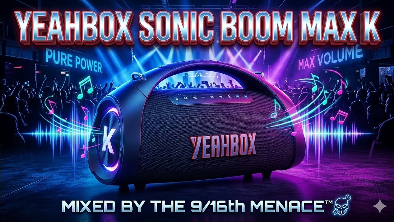 This 200W Bass Monster is UNREAL! 🤯 Yeahbox Max K Test