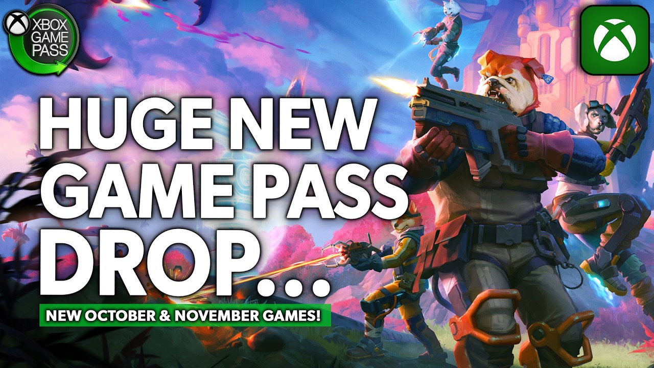 12 BRAND NEW XBOX GAME PASS GAMES FOR OCTOBER & NOVEMBER