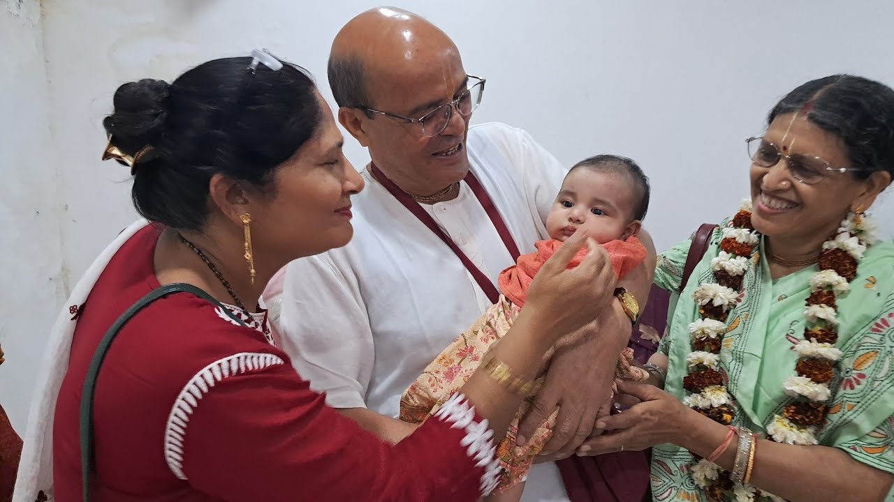 🙏🏻जय जगन्नाथ जी 🙏🏻आज राध्या (श्रीमती अरुणावती गोपीनाथ प्रभुजी की नातिन)की ओर से निमंत्रण है ❤️