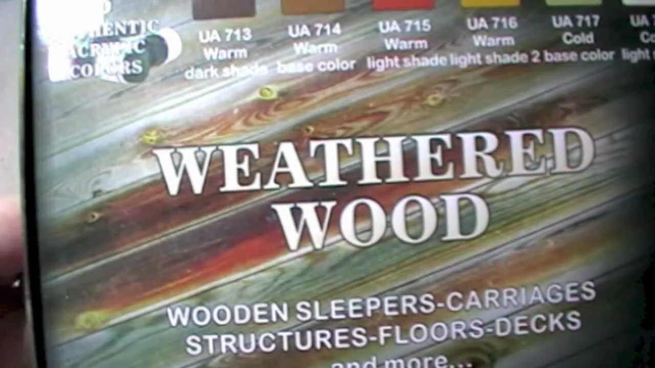 Realistic Wood using Lifecolor Weathered Wood kit