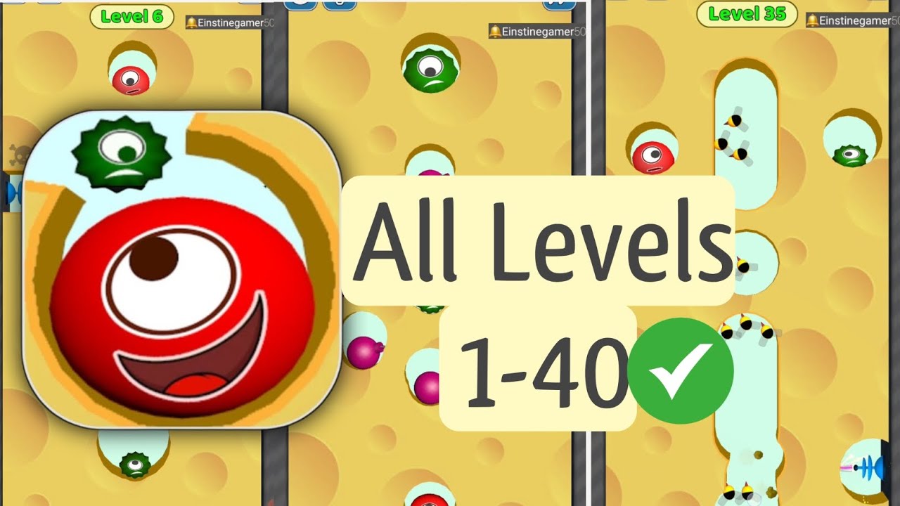Hungry Balls level 1-40 All levels Walkthrough Solution