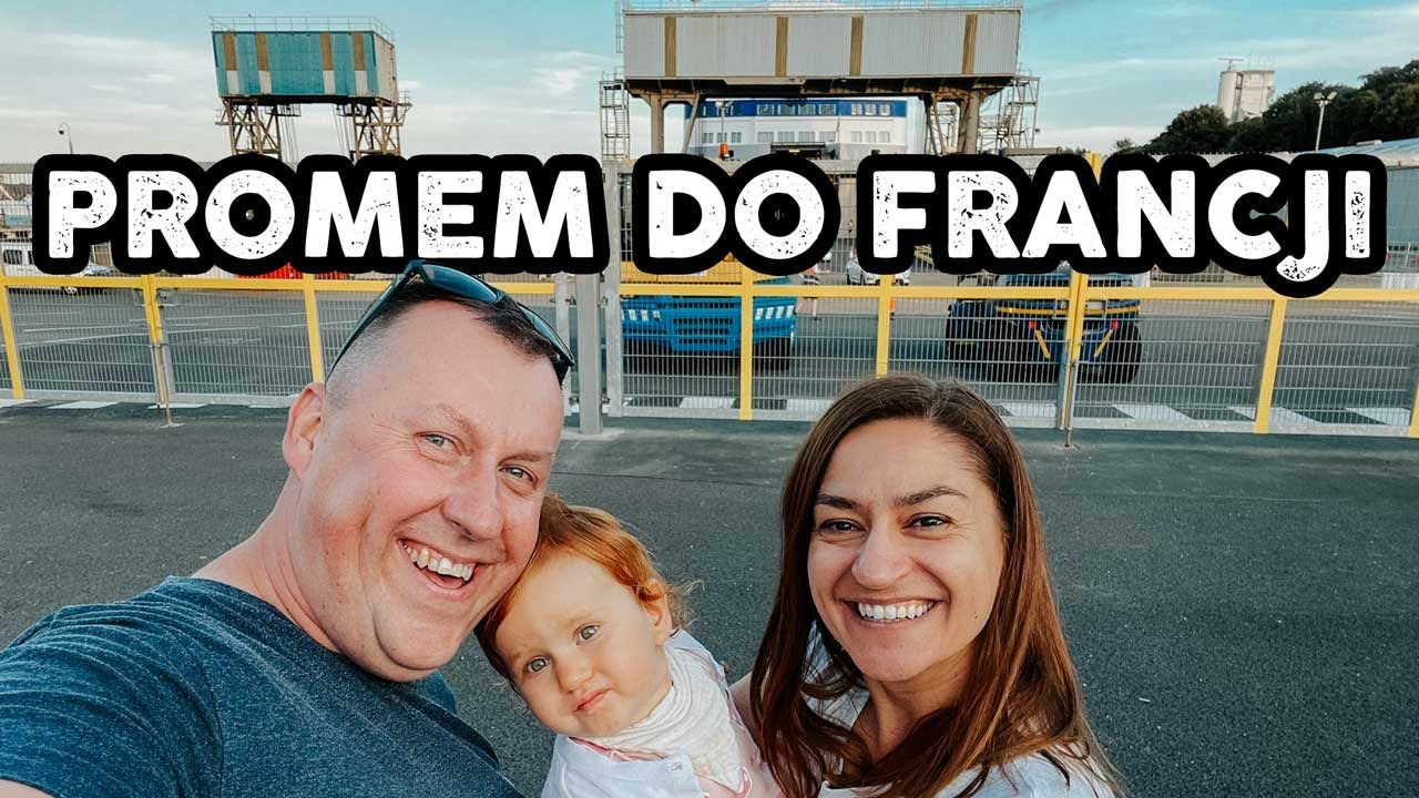 Pierwszy raz płyniemy promem z przyczepą kempingową | Płyniemy do Francji (VLOG 153)