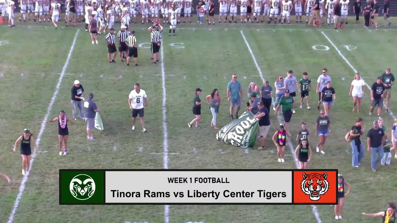 Rams Football vs Liberty Center Tigers