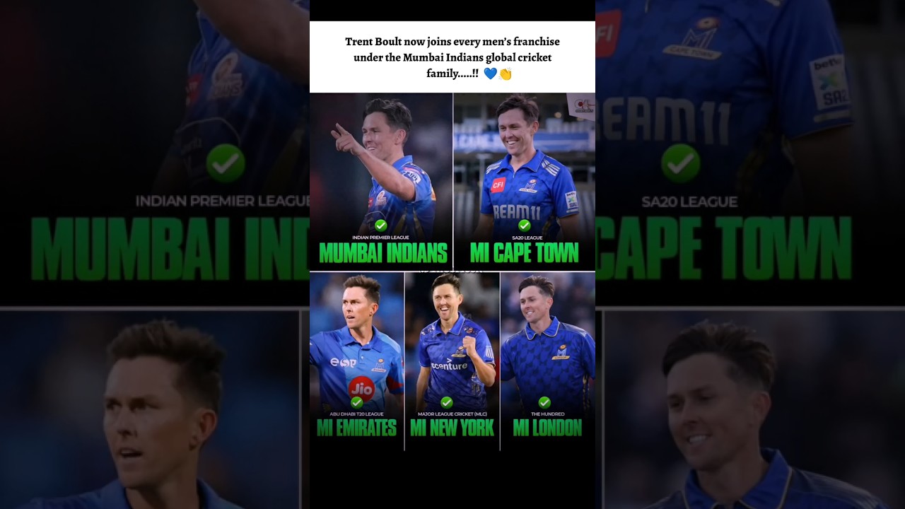 Boult In Every MI Team 🤯 #shorts #trentboult