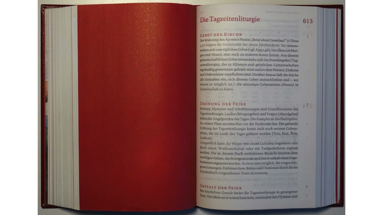 14. Segen (und Entlassung): &Ouml;kumenisches Stundengebet