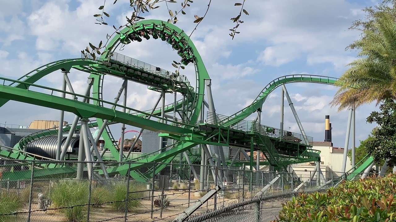 Incredible Hulk Roller Coaster | Universal's Island's of Adventure Off-Ride