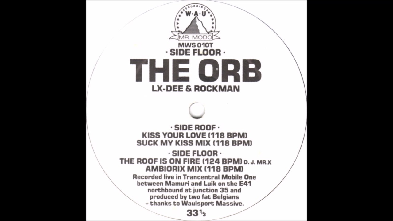 The Orb - The Roof Is On Fire