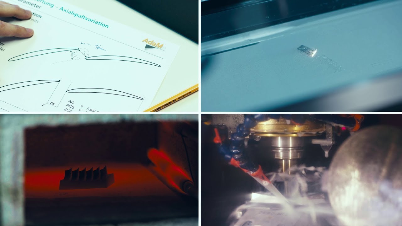 Generative Fertigung Leitschaufelcluster &ndash; Innovationscluster AdaM