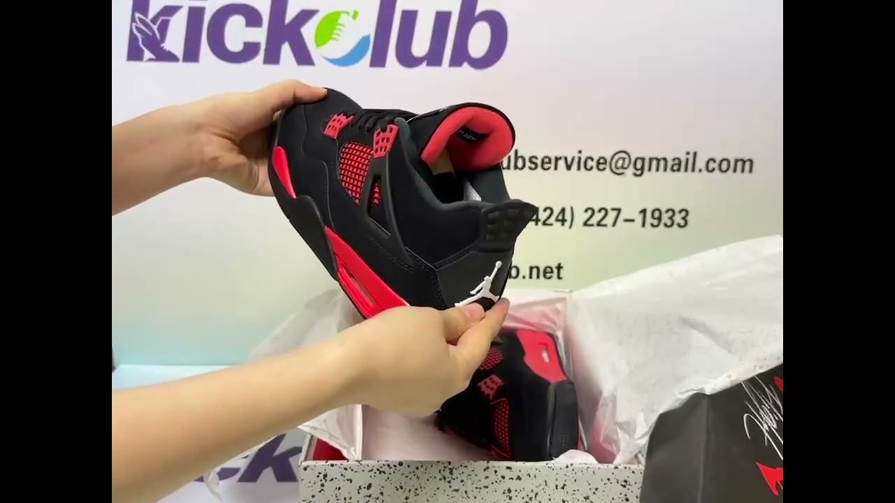 Kickclub Unboxing | Air Jordan 4 Red Thunder CT8527-016