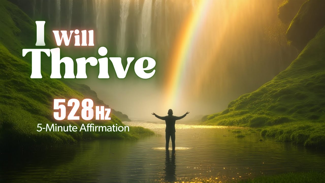 5-Minute Daily Affirmations: 528Hz Frequency | Flourish in Every Area of Life