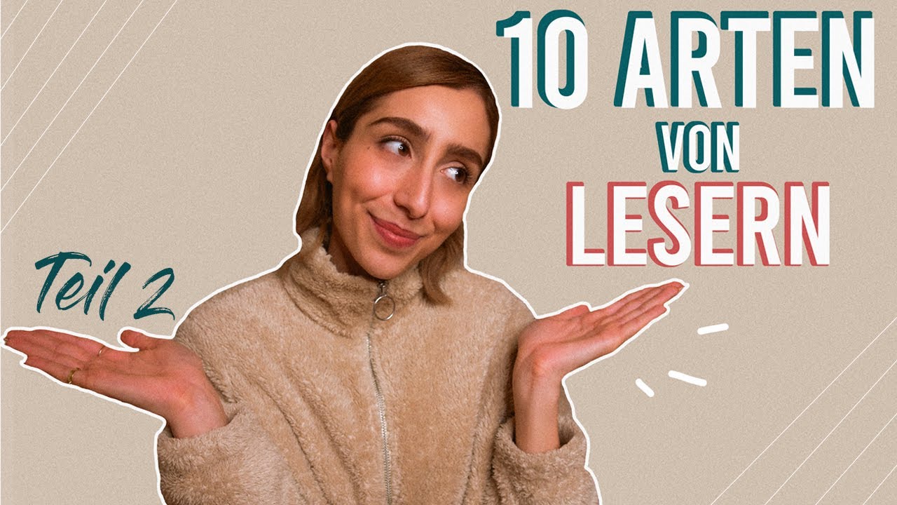 10 ARTEN VON LESERN 🤓 TEIL 2 | made by anna