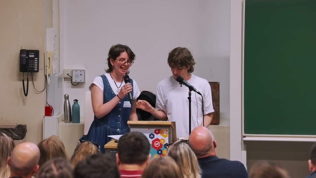 Colloque Jeunes, alcool & société - Clara Lebrun et Arthur Simon