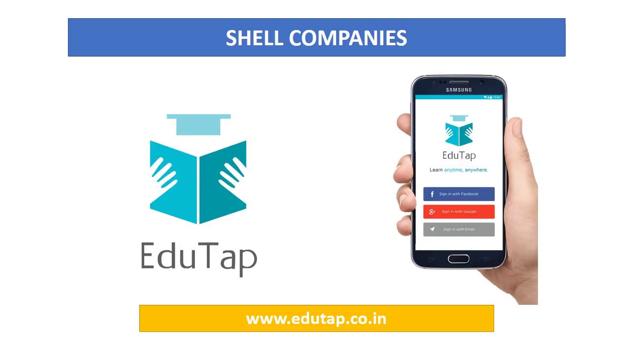 Shell Companies explained for RBI and NABARD Exam 2018