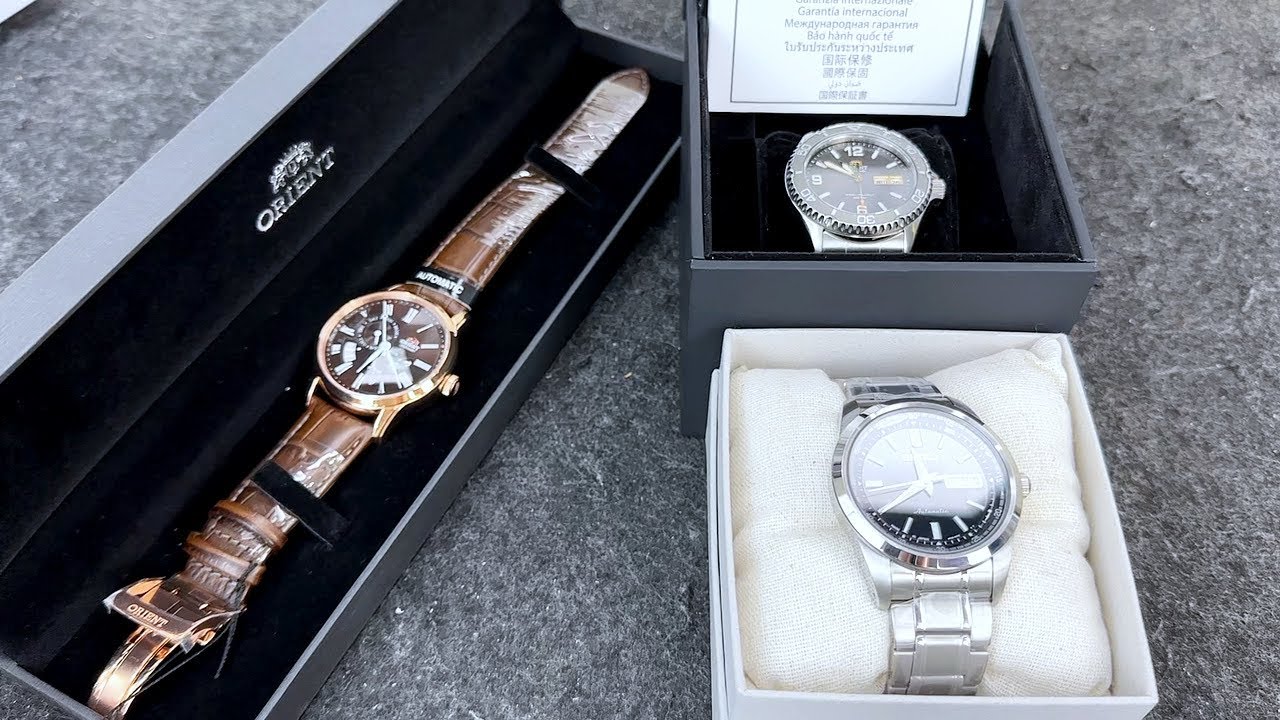 [ Khai Xuân ] Lên Sóng 3 Chiếc Đồng Hồ Nhật Orient & Seiko Nội Địa - Giá Quá Hời!