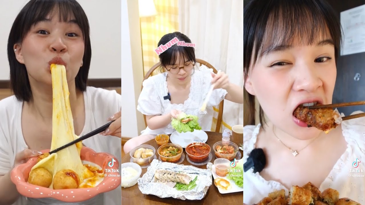 TỔNG HỢP VIDEO MUKBANG CỦA CHOU IU P2 | seulgiisbread