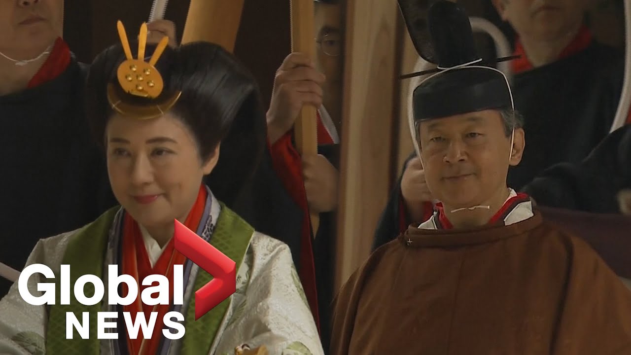 Japan's Emperor Naruhito, Empress Masako visit Ise shrine following enthronement ceremonies