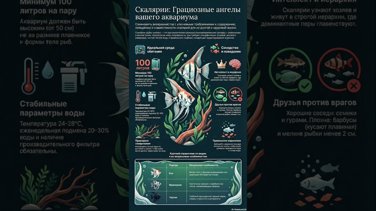 Скалярии аудио подкаст #скалярии #аквариум 