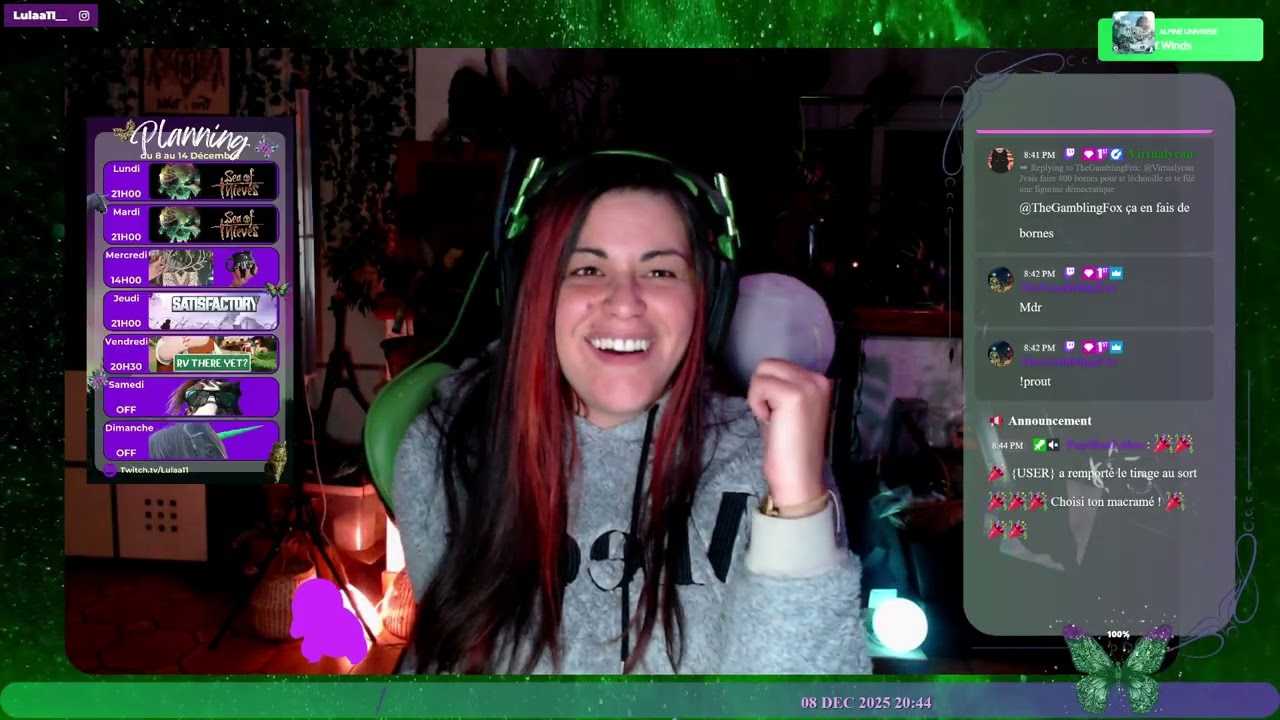 VOD Pêche et chronopost pour chill en discutant  | 500 Follow date Event WTF SOT ! |  8dec25