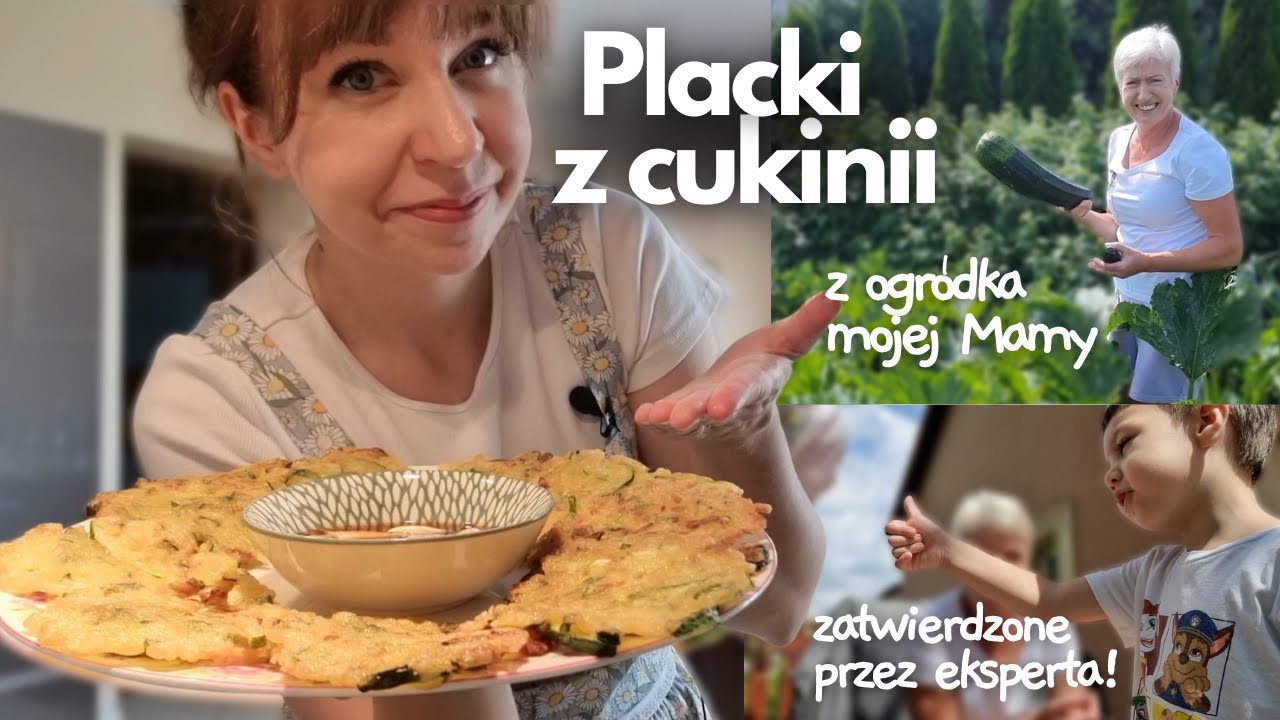 Pyszne placki z cukinii z ogródka mojej mamy! Najlepszy sposób. Placki z 3 składników!