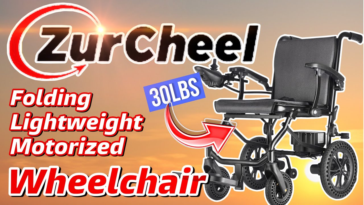 ZurCheel Folding Lightweight Motorized Electric Wheelchair SLB30 REVIEW