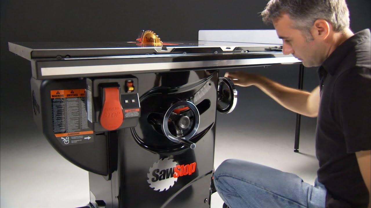 Профессиональная пила для шкафов SawStop