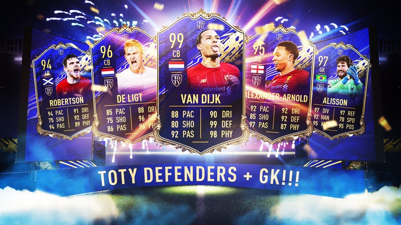 INSANE 99 TOTY VAN DIJK + AMAZING UPGRADE PACKS! - FIFA 20 Ultimate Team