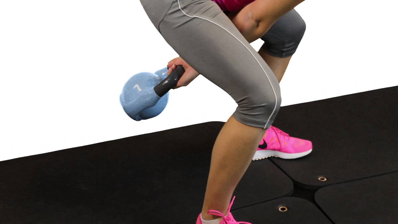 Kettlebell swing (met uitleg) - Exercise - Fitness Oefening - FITsociety