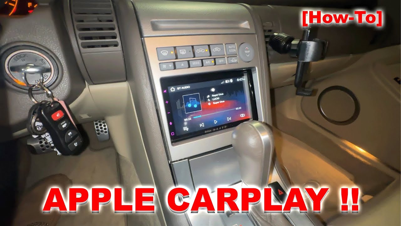 Я установил магнитолу Apple CarPlay в свой G35!!