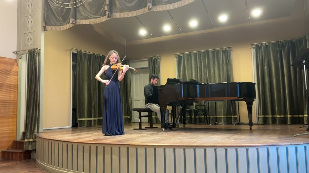 H.Wieniawski - Violin Concerto in D minor - 1. Allegro moderato (Per. by Arya D. GUNER) Liszt Acc.