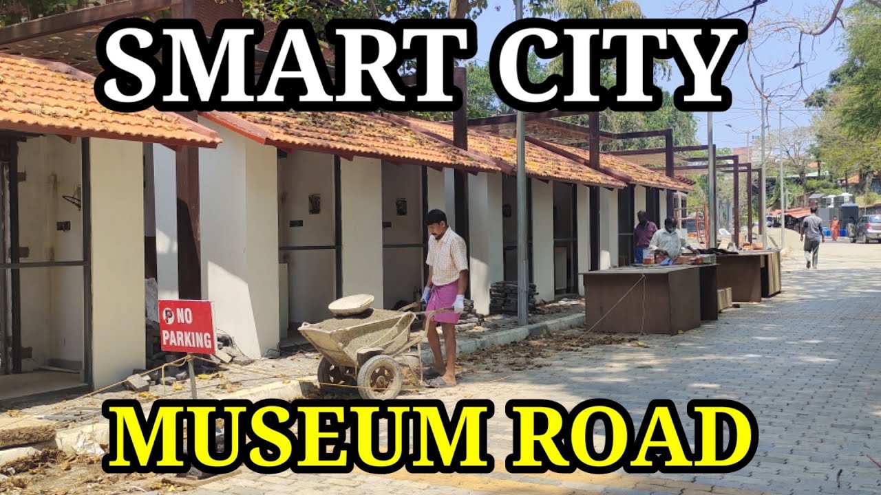 Smart City museum Road Development progressing,Shops Updates