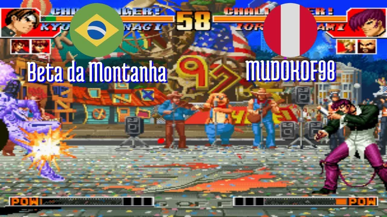 FT5 @kof97: Beta da Montanha (BR) vs MUDOKOF98 (PE) [King of Fighters 97 Fightcade] Mar 19
