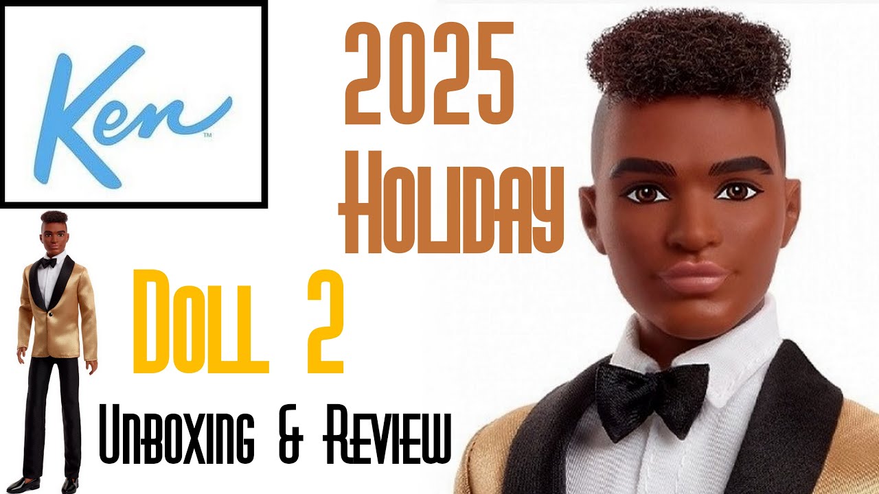 🌟 2025 HOLIDAY KEN DOLL 2 SIGNATURE AA FASHIONISTA 👑 EDMOND'S COLLECTIBLE WORLD 🌎 UNBOXING & REVIEW